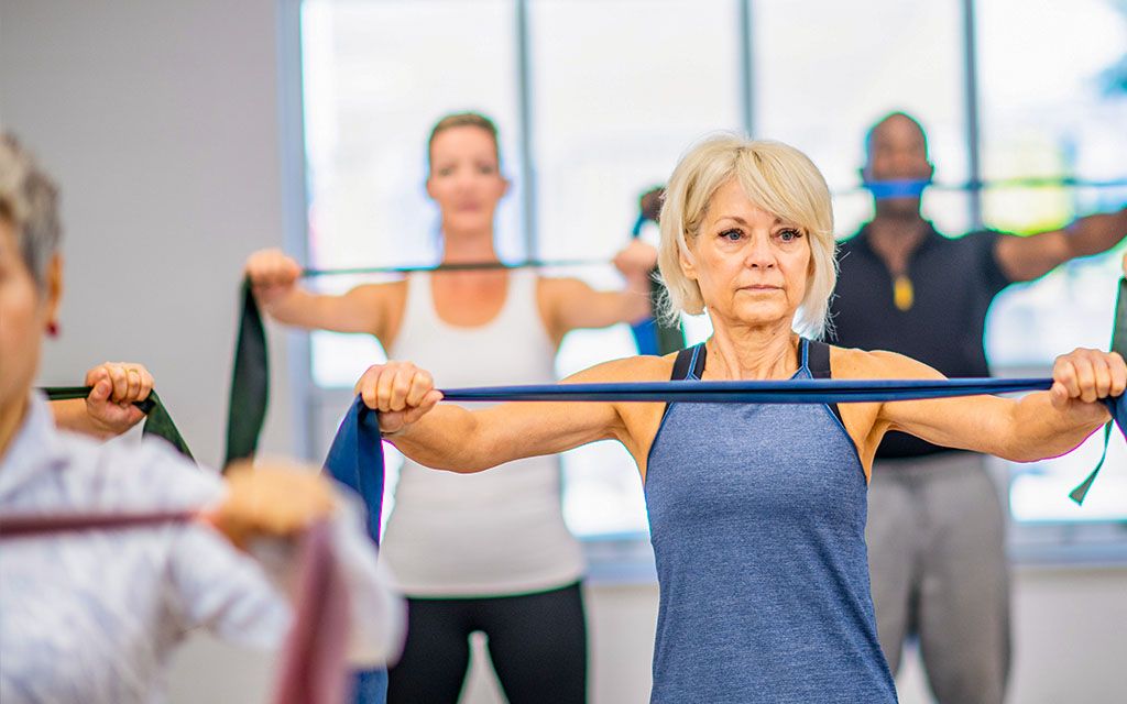 Silver Sneakers: Group Strength Training for Seniors